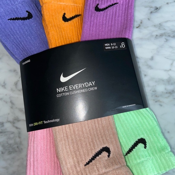 COPY - NIKE MULTI COLORED 6PACK $45 - Picture 6 of 6